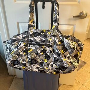 Quilted Travel tote, rare pattern.